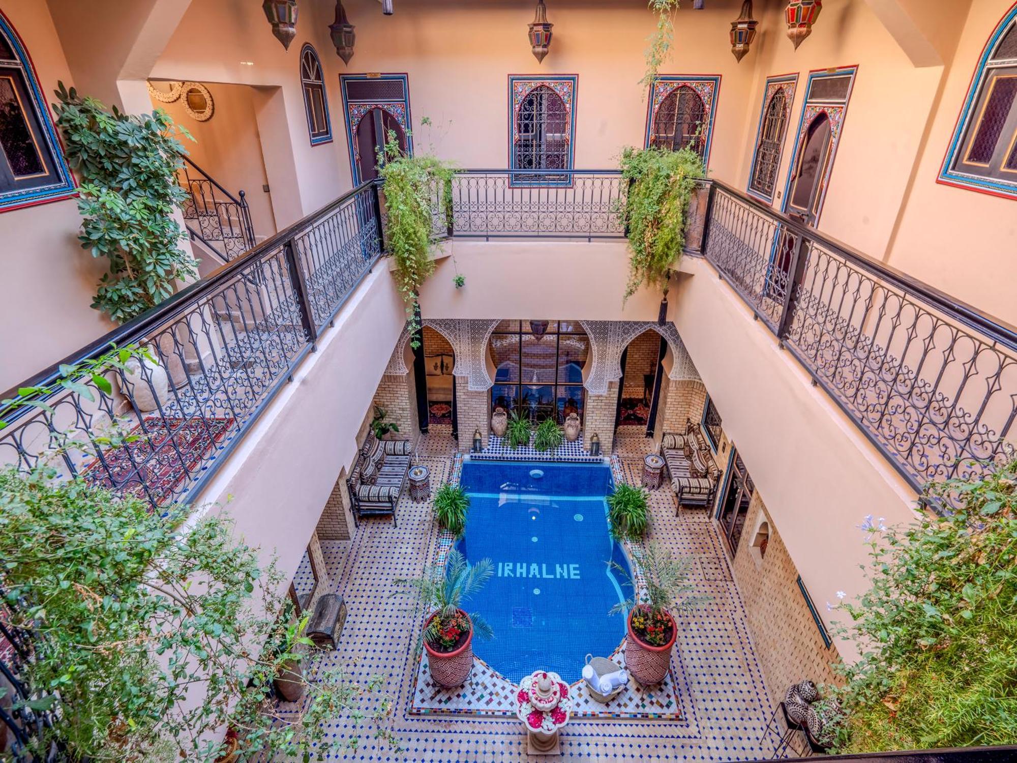 Riad Irhalne Marrakesh Bagian luar foto